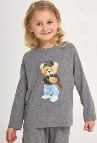 Пижама детская для девочки Launge Luxe Ellen CPK 0981/02/01G