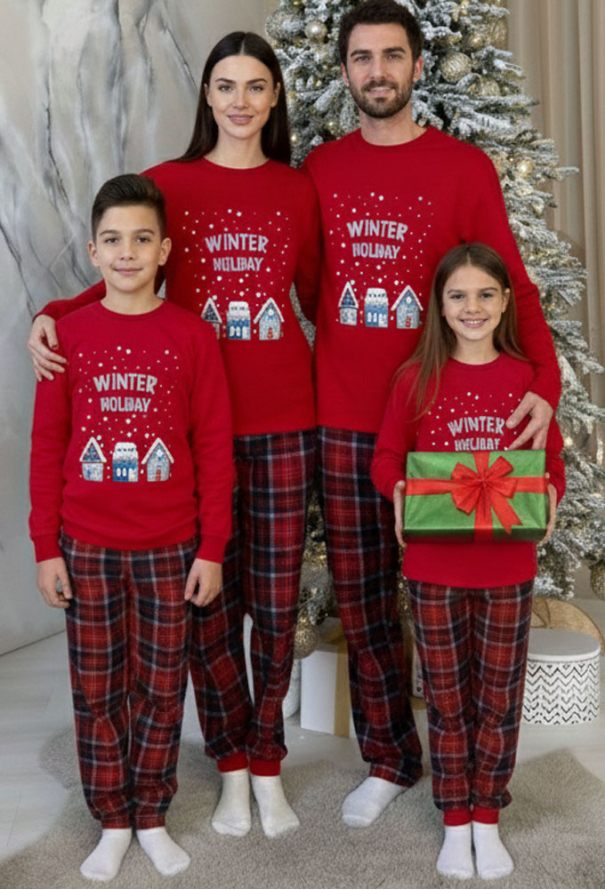 Піжама дитяча для хлопчика Winter Holiday Cosy KMW22B фото