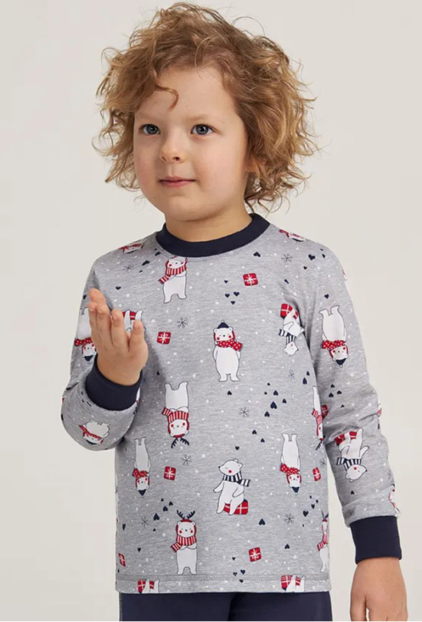 Піжама дитяча для хлопчика Bear Club Ellen BPF 0682/01/01 фото