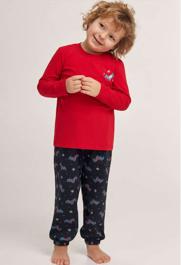 Піжама дитяча для хлопчика Snowy Weather Ellen CPK 0181/02/03B