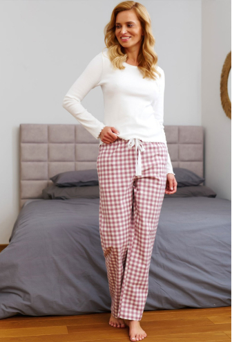 Піжама жіноча фланелева Doctor Nap PM.7302