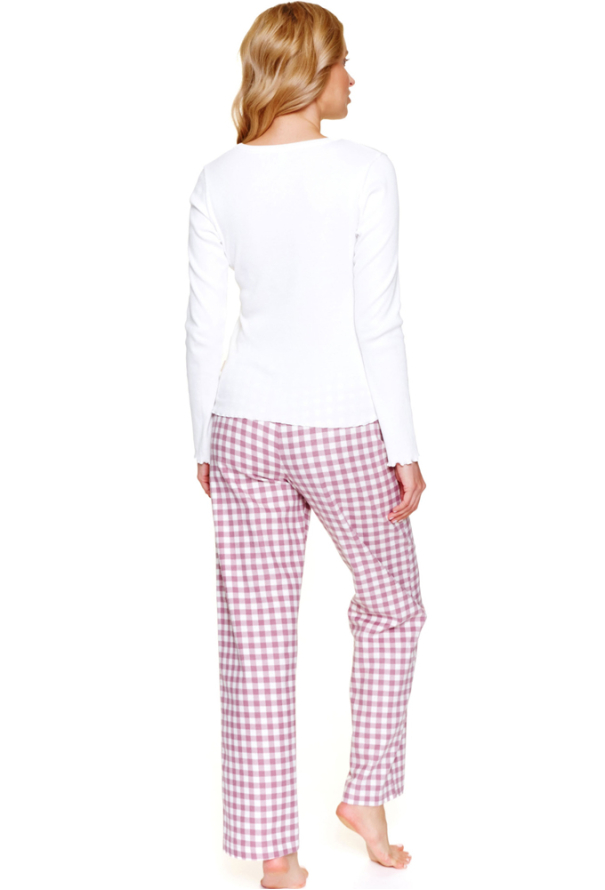 Піжама жіноча фланелева Doctor Nap PM.7302 фото