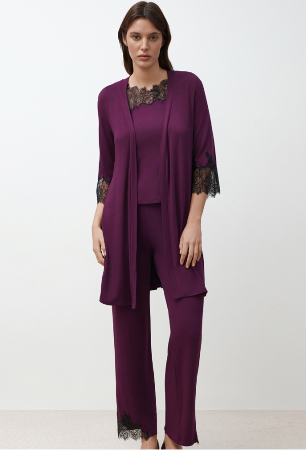 Пижама женская бамбук Elegent Enigma Effetto 03338BK-3 фото