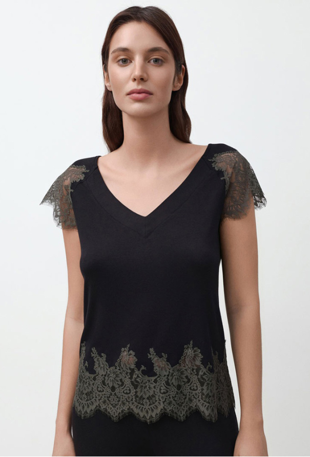 Піжама жіноча бамбук Lace Reverie Effetto 03344CH-3 фото