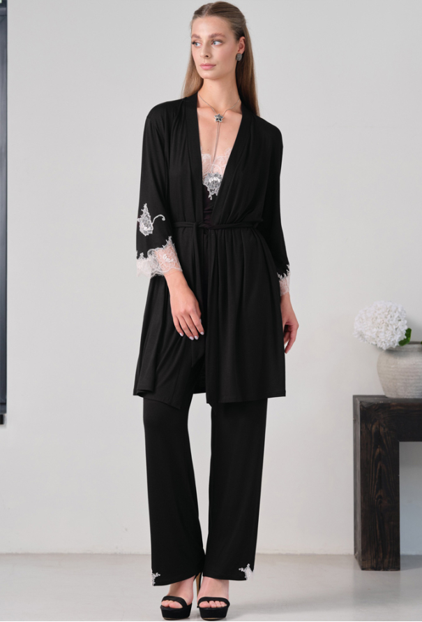 Пижама женская бамбук Core Effetto 03163/1CH-3 фото