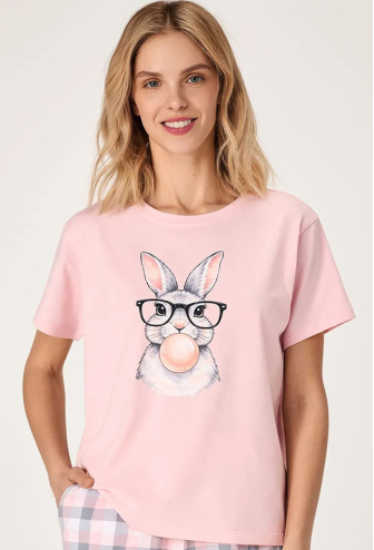 Піжама жіноча бавовна Bubble Bunny Ellen LPK 2970/24/02