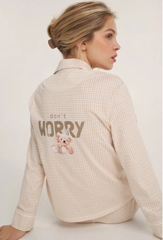 Пижама женская хлопок Don't Worry Ellen LPK 5580/19/01