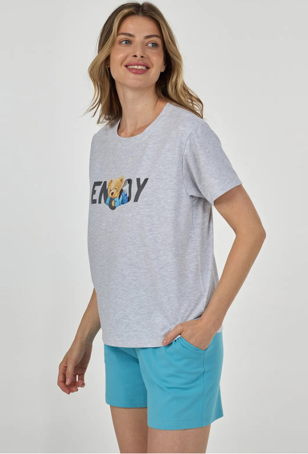 Пижама женская хлопок Enjou Ellen LPK 2970/22/05 фото