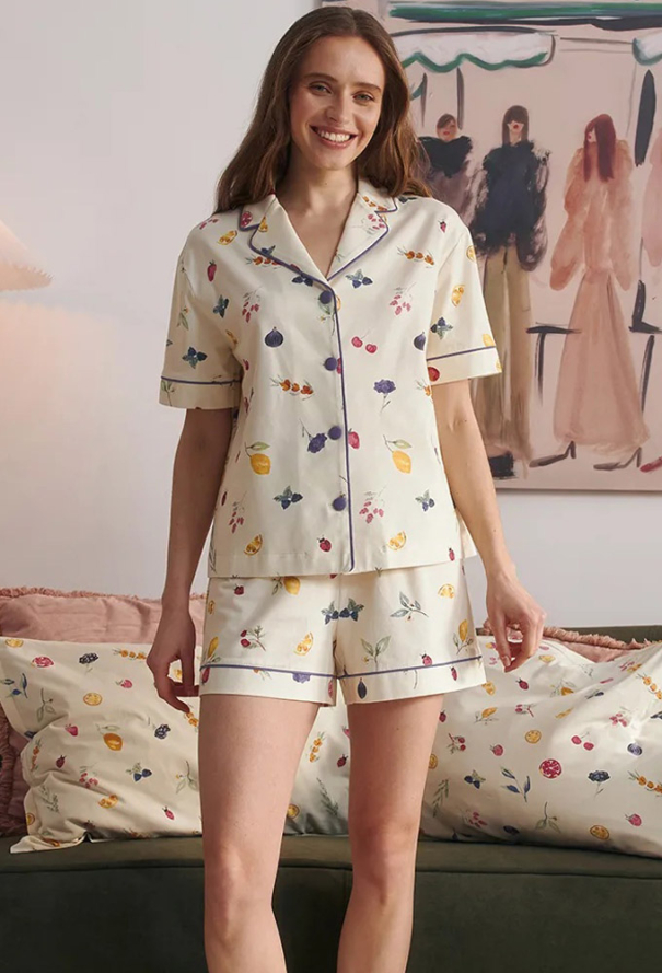 Піжама жіноча бавовна Fruity Delight Ellen LPK 5570/11/01 фото