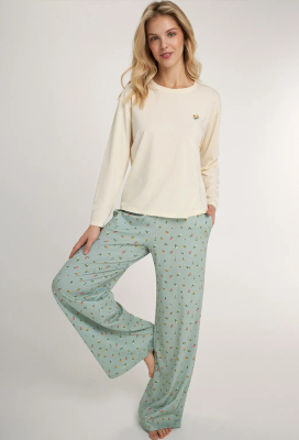 Піжама жіноча бавовна Green Meadow Ellen LPK 0880/13/01