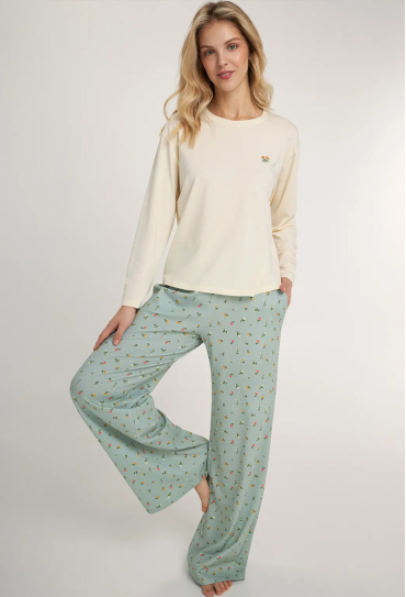 Пижама женская хлопок Green Meadow Ellen LPK 0880/13/01