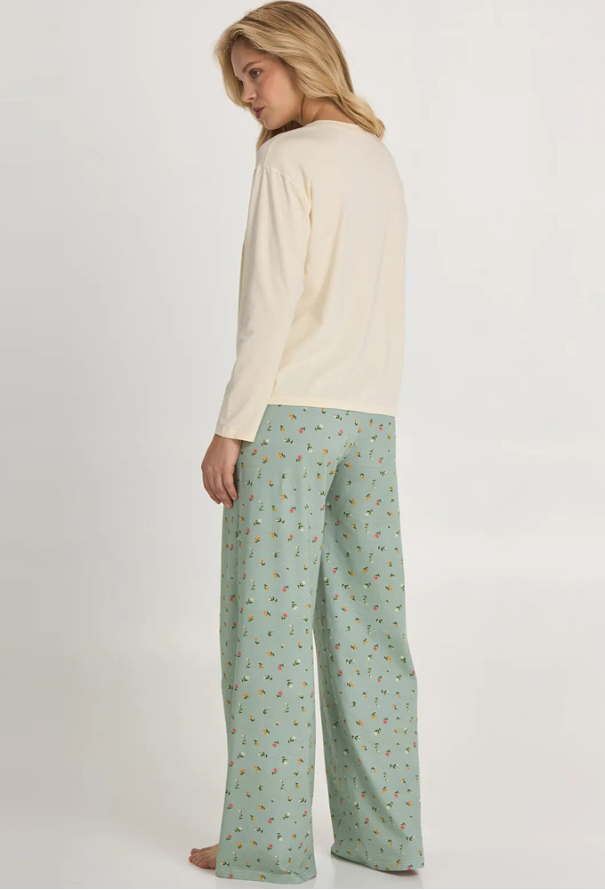 Піжама жіноча бавовна Green Meadow Ellen LPK 0880/13/01 фото