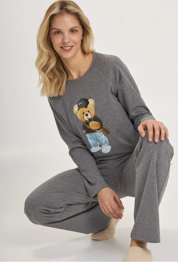 Піжама жіноча бавовна Launce Luxe Ellen LPK 1180/02/01 фото