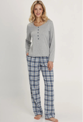 Піжама жіноча байкова Mare Ellen LPK 0183/06/01