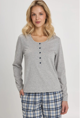 Піжама жіноча байкова Mare Ellen LPK 0183/06/01