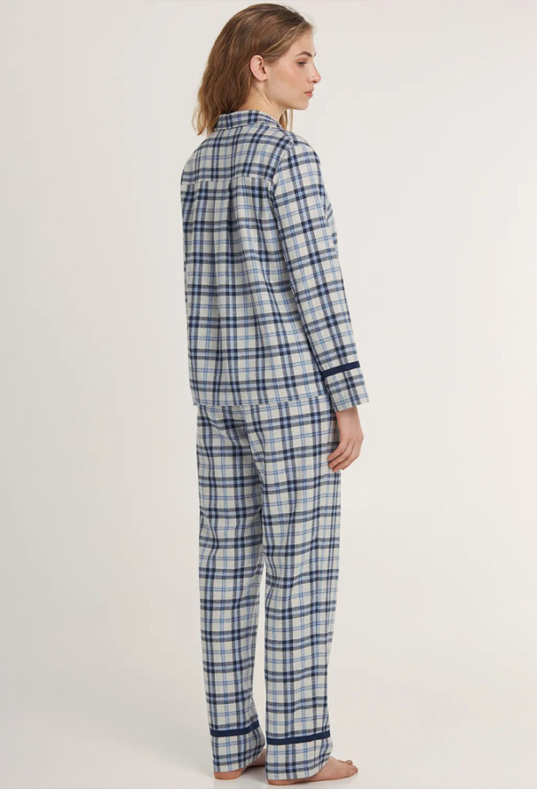 Піжама жіноча байкова Mare Ellen LPL 5383/08/01 фото