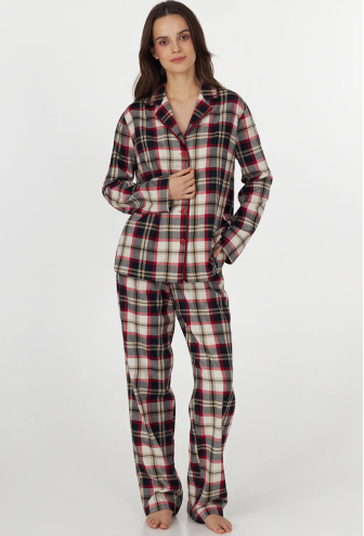 Пижама женская байковая Meirlot Ellen  LPL 5383/06/03