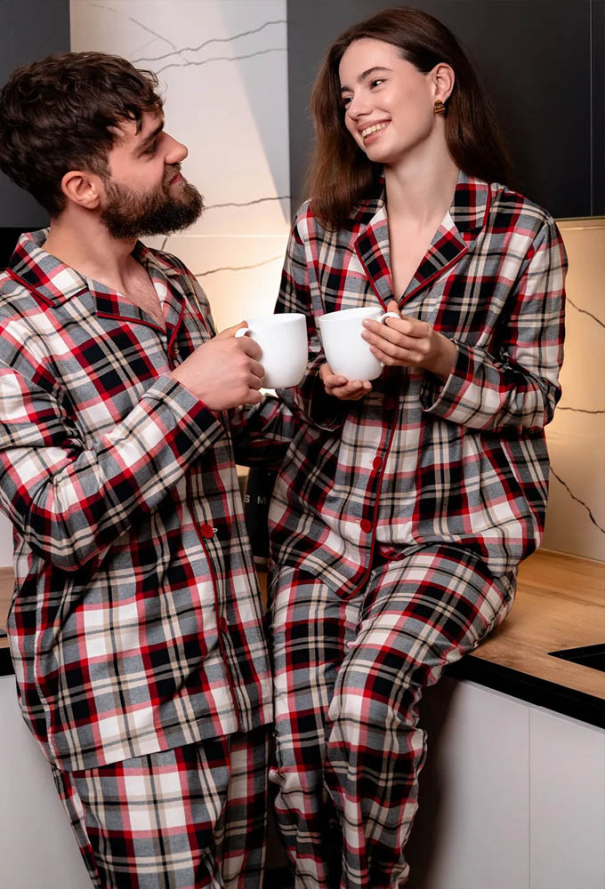 Пижама женская байковая Bear Club Ellen LPF 1881/18/01 фото