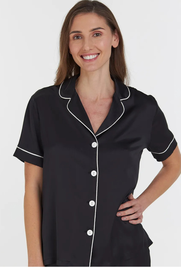 Піжама жіноча шовкова Night Sky Ellen LPS 5372/06/02 фото