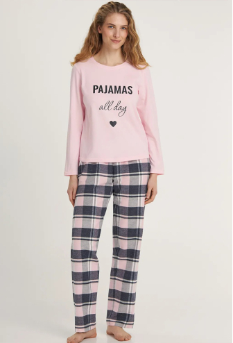 Піжама жіноча бавовна Pajamas Ellen LPK 0183/07/01