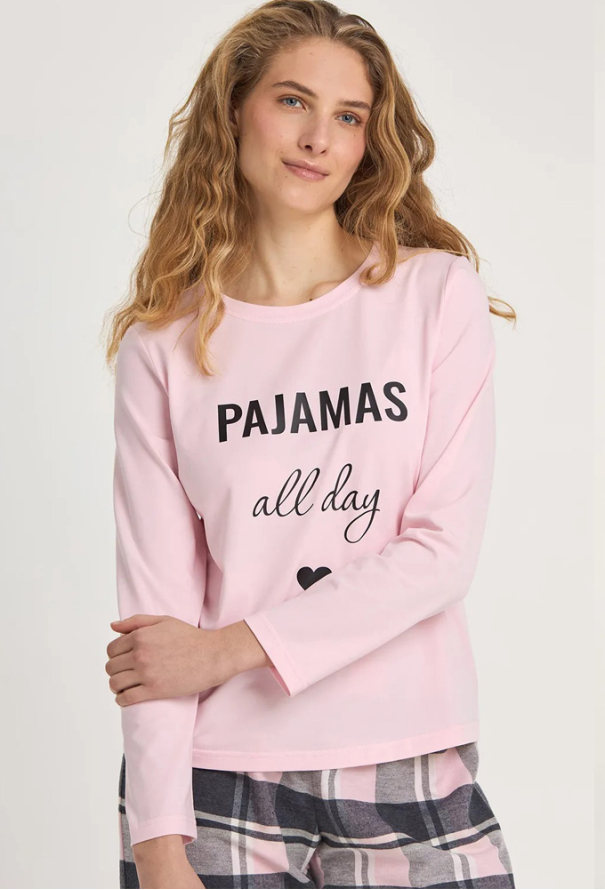 Піжама жіноча бавовна Pajamas Ellen LPK 0183/07/01 фото