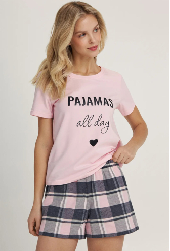 Пижама женская хлопок Pajamas Ellen LPK 2073/00/01