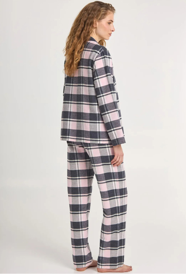 Піжама жіноча бавовна Pajamas Ellen LPL 5383/09/01 фото