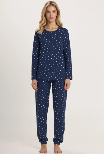 Піжама жіноча бавовна Rosy Raindrops Ellen LPK 0181/05/02