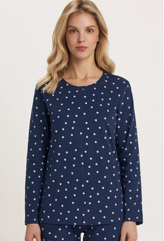 Піжама жіноча бавовна Rosy Raindrops Ellen LPK 0181/05/02