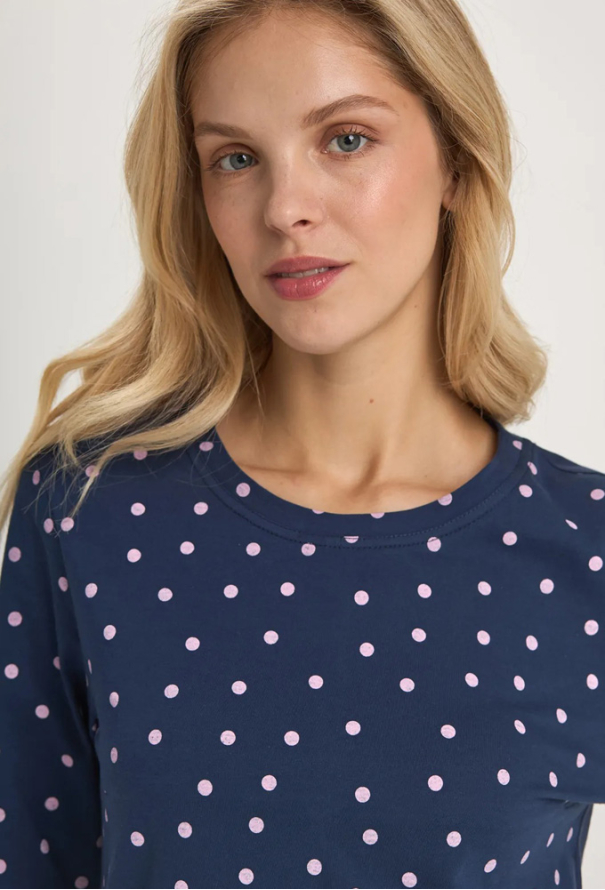 Пижама женская хлопок Rosy Raindrops Ellen LPK 0181/05/02 фото