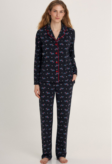 Піжама жіноча бавовна Snowy Weather Ellen LPK 5180/17/02 Піжама жіноча бавовна Snowy Weather Ellen LPK 5180/17/02