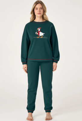Пижама женская байковая Too Cool Goose Ellen LPF 1881/18/02