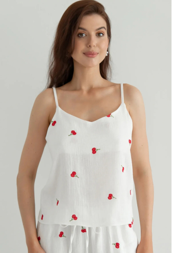 Піжама жіноча муслінова Cherry Forly ML0082-38-70