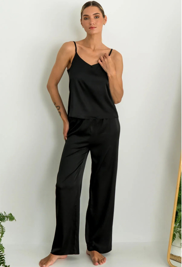 Пижама шелковая Devil Forly SH0048-16-79