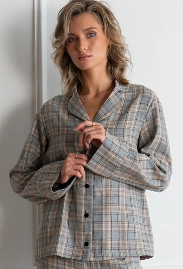 Пижама женская фланелевая Helen Forly FL0073-94-69 фото