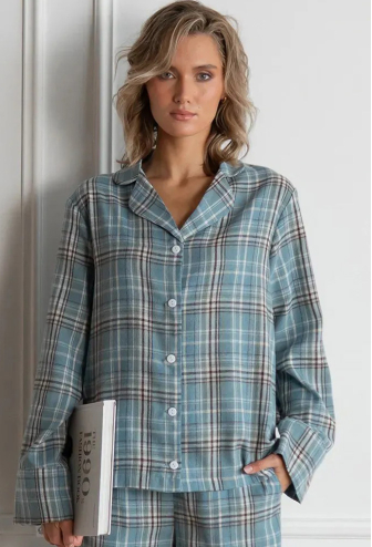 Піжама жіноча фланелева Iceberg Forly FL0073-04-69