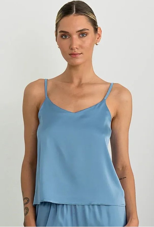 Пижама шелковая Jeans Forly SH0048-06-79