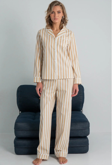 Піжама жіноча бавовна Stripes Forly HL0010-69-69