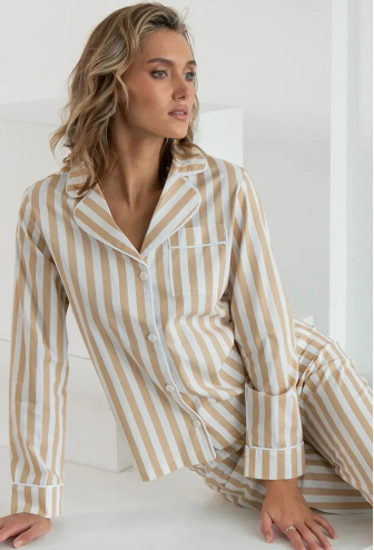 Пижама женская хлопок Stripes Forly HL0010-69-69