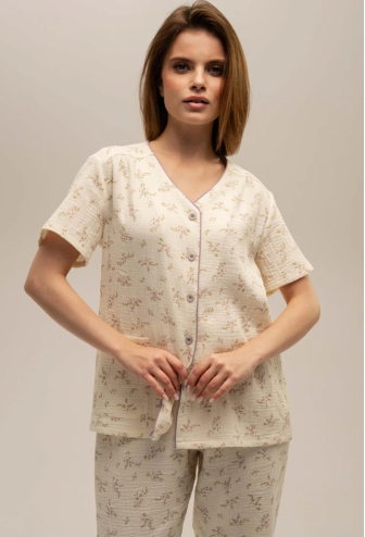 Піжама жіноча муслінова German Volf 25061