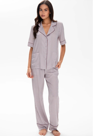 Пижама женская шелковая Luiza German Volf 25108
