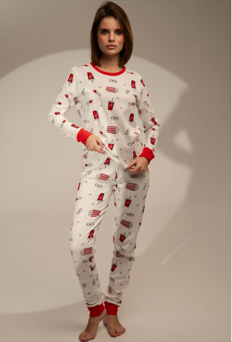 Піжама жіноча бавовна Сinema German Volf 25125