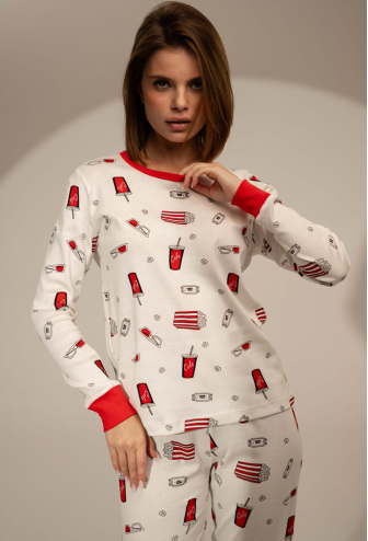 Пижама женская хлопок Сinema German Volf 25125