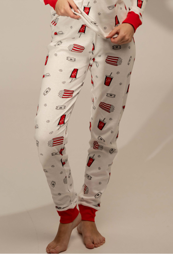 Піжама жіноча бавовна Сinema German Volf 25125 фото