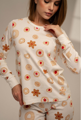 Пижама женская хлопок German Volf 25127