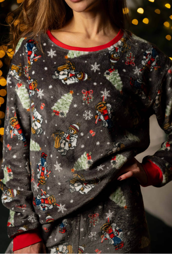 Пижама женская велсофт German Volf 25143 фото