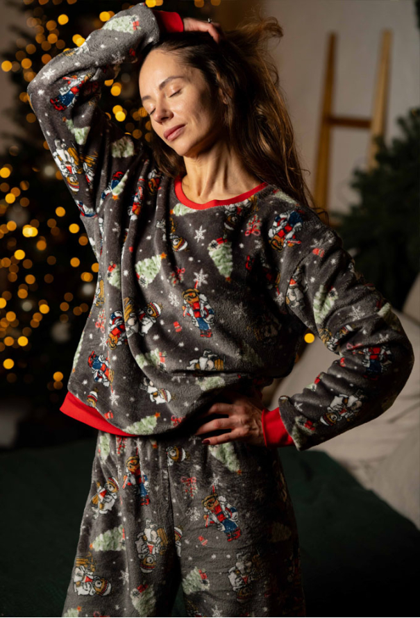 Пижама женская велсофт German Volf 25143 фото