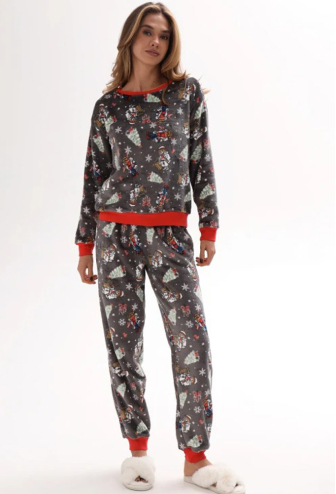 Піжама жіноча велсофт German Volf 25143