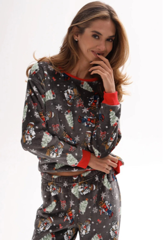 Піжама жіноча велсофт German Volf 25143