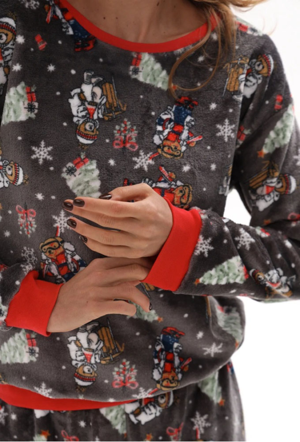 Пижама женская велсофт German Volf 25143 фото